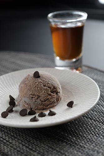 The First Ceylon Souchong paired with Chocolate ice cream