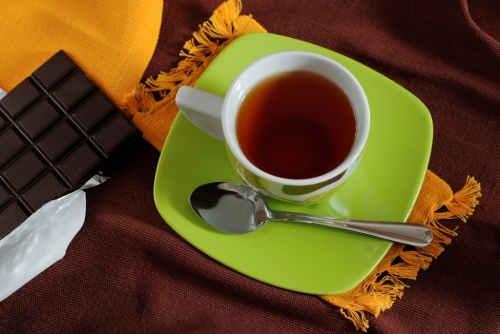 Natural Ceylon Ginger Tea with Orange Dark Chocolate