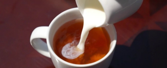 Should you put milk in tea before...