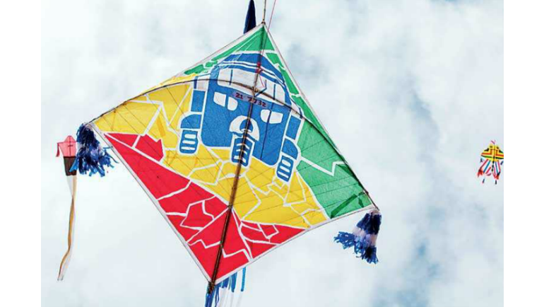 Flying high!