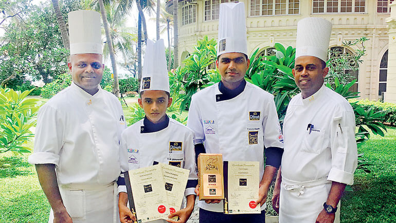 Taj Samudra Colombo emerges winners at Bocuse d' Or Sri Lanka 2017 with 'Best Dilmah Tea-Inspired Dish