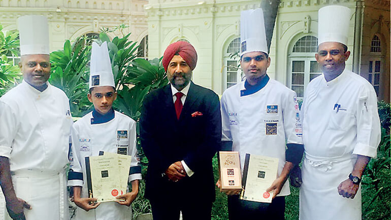 Taj Samudra Colombo emerges winners at Bocuse d' Or Sri Lanka 2017 with 'Best Dilmah Tea-Inspired Dish Taj Samudra Colombo emerges winners at Bocuse d' Or Sri Lanka 2017 with 'Best Dilmah Tea-Inspired Dish