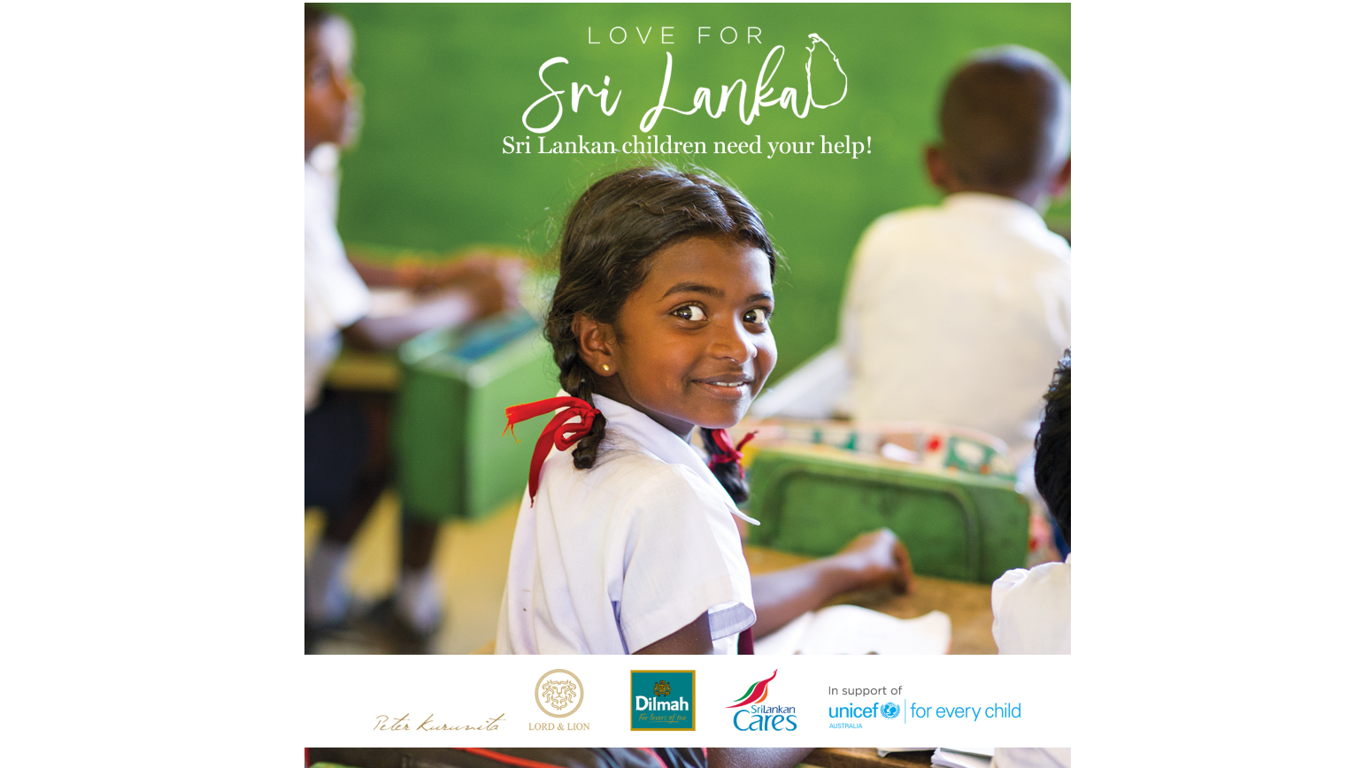 Sri Lankan children need your help!