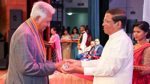 National Honours for Dilmah Founder