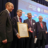 Merrill J. Fernando honoured with FIRST Award for Responsible Capitalism for improving the lives of underprivileged children and deprived communities Merrill J. Fernando honoured with FIRST Award for Responsible Capitalism for improving the lives of underprivileged children and deprived communities