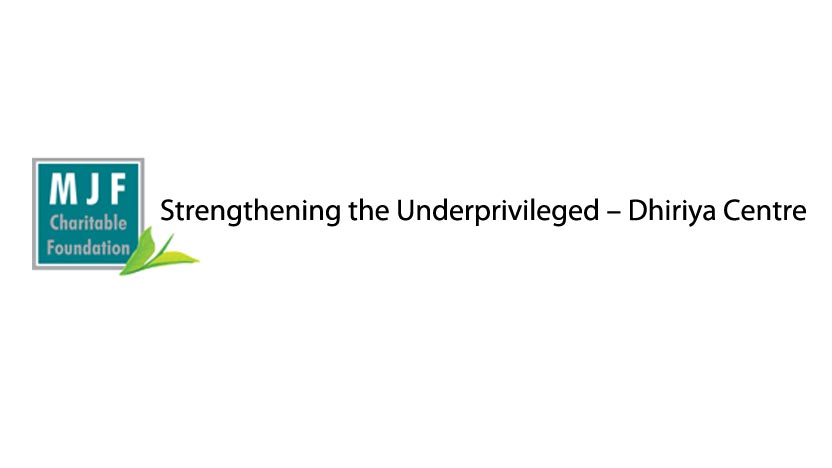 Strengthening the Underprivileged – Dhiriya Centre Strengthening the Underprivileged – Dhiriya Centre