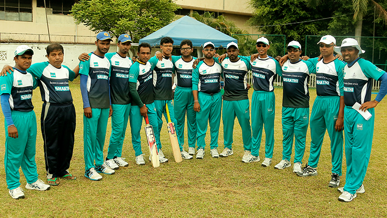 Team Ranaviru Sevana emerges champions of the 6th Dilmah Challenge Trophy National Blind Cricket Tournament Finals