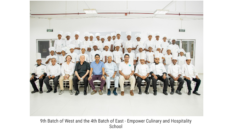 Dilmah Culinary School: The new batch of young chefs empowered by Dilmah’s culinary school is ready to take up the challenges in the hospitality industry