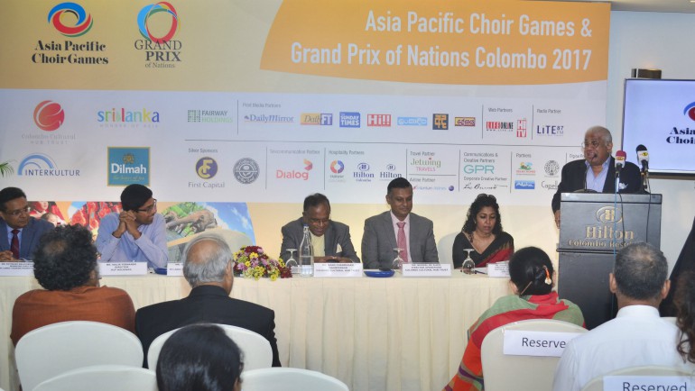 4th Asia Pacific Choir Games and Grand Prix of Nations - Colombo 2017