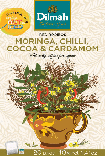 Red Rooibos Moringa, Chilli, Cocoa & Cardamom