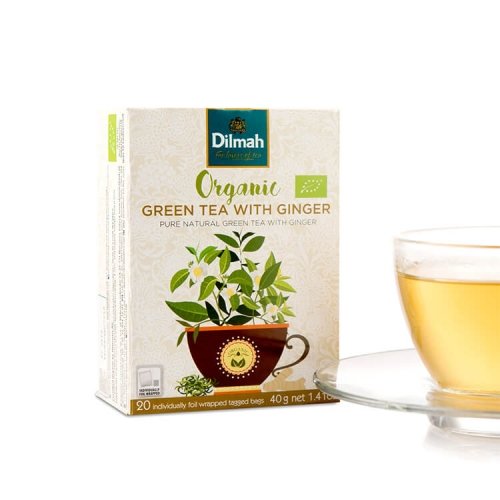 Organic Green Tea with Ginger