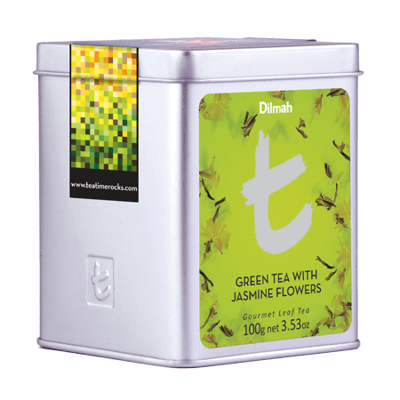 Green Tea with Jasmine Flowers