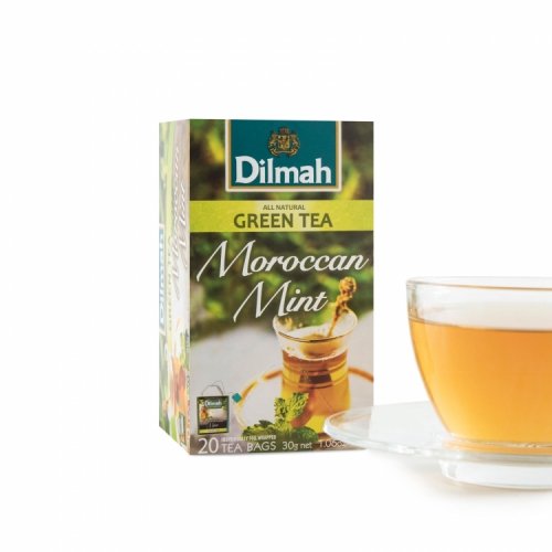 Зеленый чай с марокканской мятой