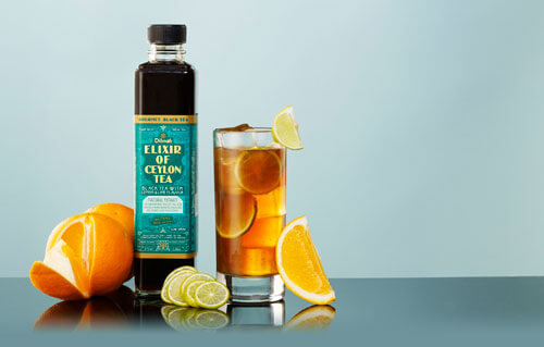Zesty Cooler with Elixir Lemon and Lime Tea