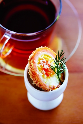 SMOKED SALMON SCOTCH EGGS