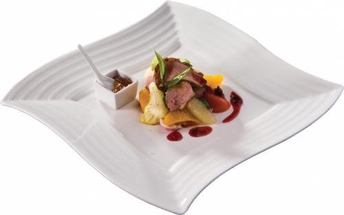 Seared Duck Breast with Dilmah Prince of Kandy Tea Citrus Salsa