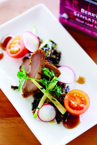 BERRY SENSATION PORK FILLET WITH WILD RICE SALAD