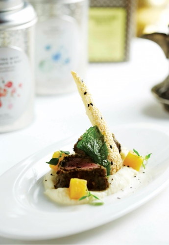 TEA-INSPIRED LAMB LOIN