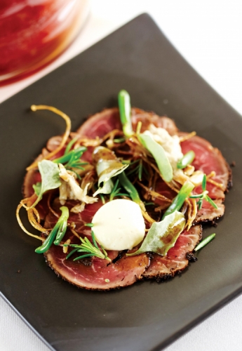 TEA BEEF CARPACCIO