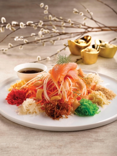 Prosperity Toss / Yu Sheng with Sencha Plum Sauce