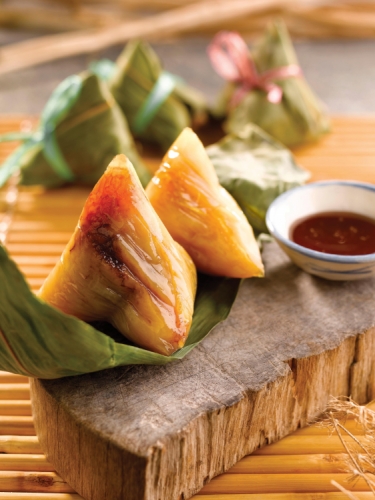 Fujian Soda / Lye Zongzi with Red Bean Paste