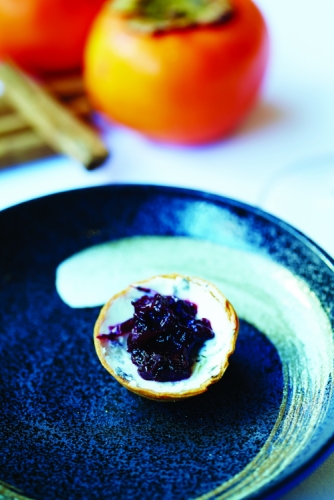 SAGE GOAT’S FETA AND BLACKBERRY RED ONION JAM TARTLET