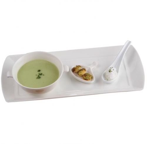 Chilled Cucumber Soup with Oolong Tea