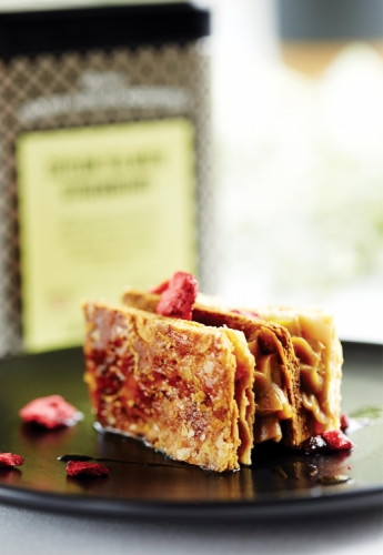 TEA-INFUSED STRAWBERRY MILLE FEUILLE