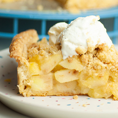 Earl Grey Infused Apple Crumb Pie Recipe